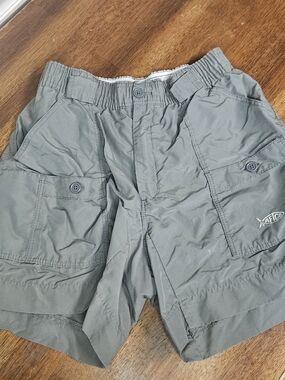 AFTCO Men's Slate Gray Cargo Shorts
